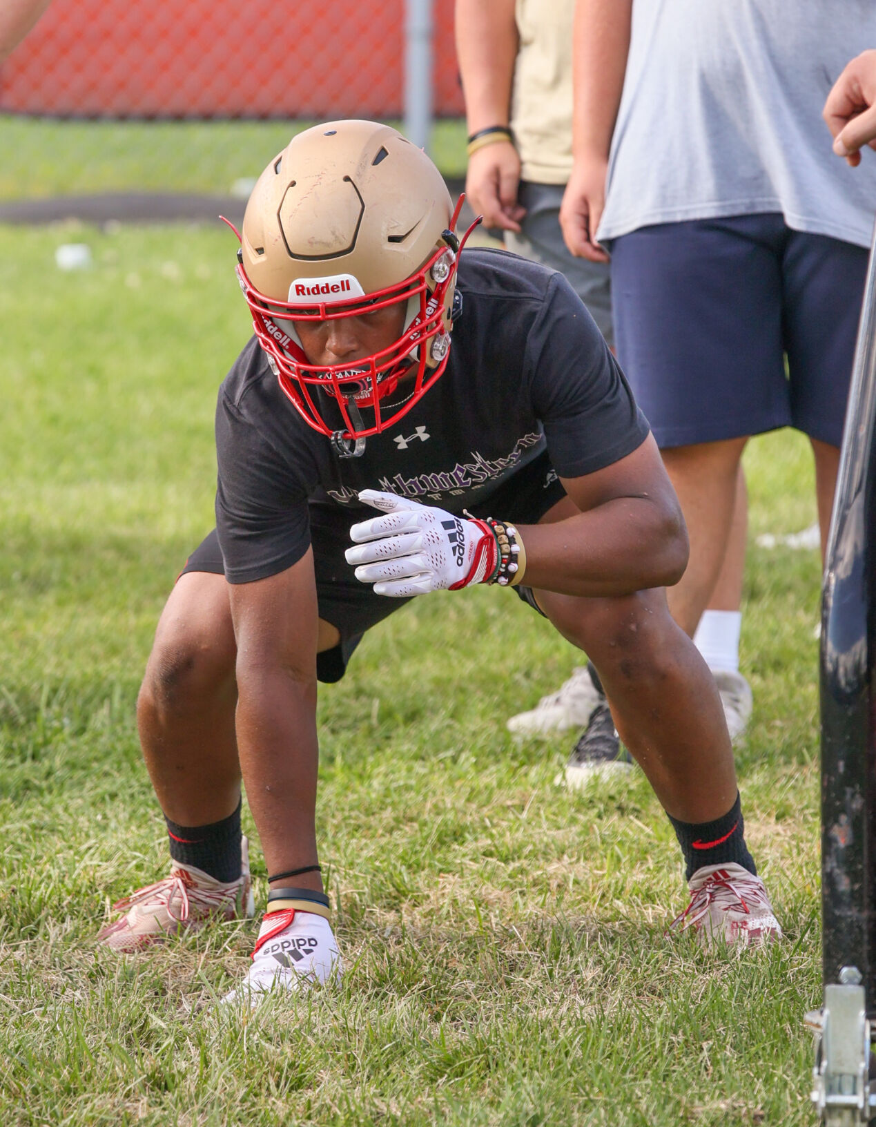 Andrean football practice